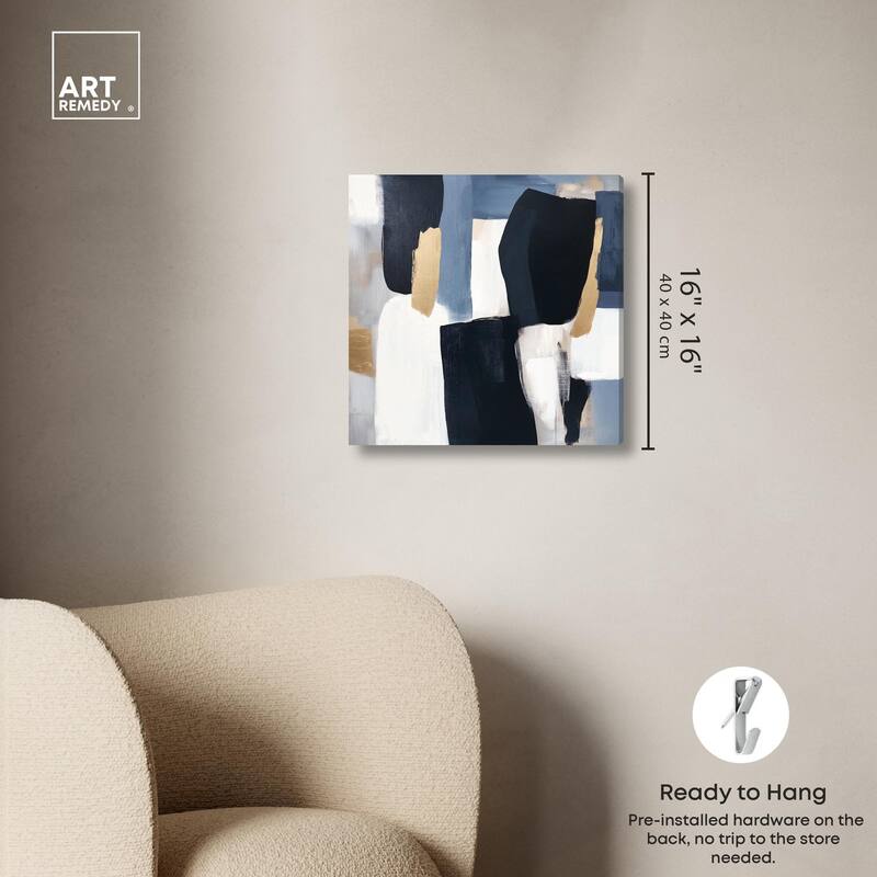 Assembled Color Pallete I Canvas by Art Remedy, Gallery Wrapped