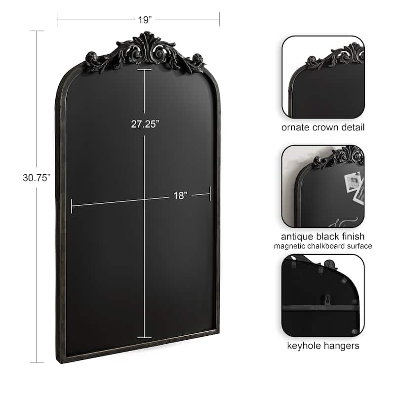 Kate and Laurel Arendahl Framed Decorative Chalkboard