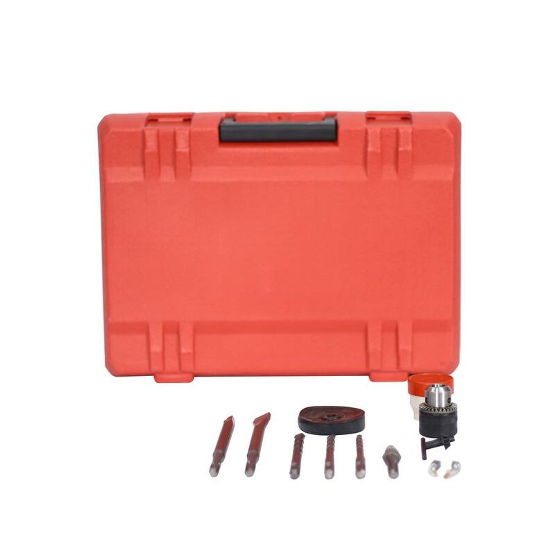 Rotary Hammer Drill 1100W 1-1/2" SDS Plus with Drill Bits & Case