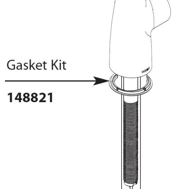 Moen Gasket Kit for Single-Handle High Arc Pulldown Kitchen Faucet - Natural