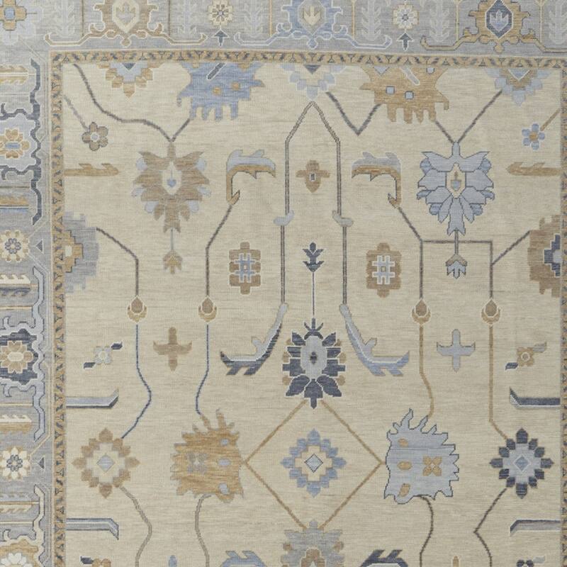 HomeRoots Floral Bohemian Rectangle Area Rug - 66.00 in. x 42.00 in. x 0.20 in.