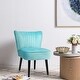 preview thumbnail 12 of 31, Costway Set of 2 Armless Accent Chair Upholstered Leisure Chair Single - 23'' x 27.5'' x 30''