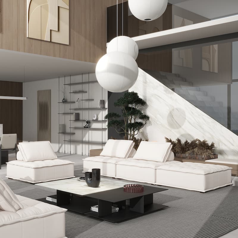 Arwen Modern Modular Sectional Sofa Set
