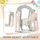preview thumbnail 41 of 43, Toddler Slide and Swing Set 5 in 1, Kids Playground Climber Slide Playset with Telescope, Freestanding Combination for Babies
