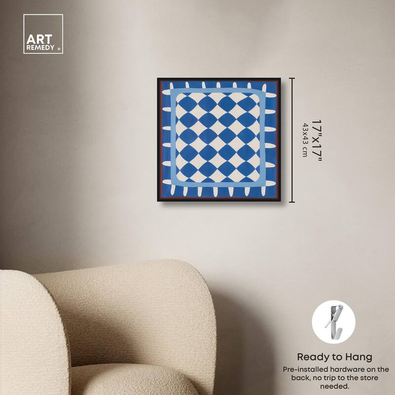 Framed in Color Canvas by Art Remedy