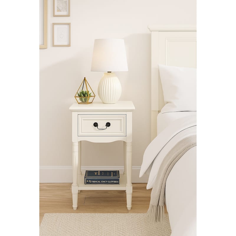 Casa Cortes Antiqued Solid Wood Night Stand