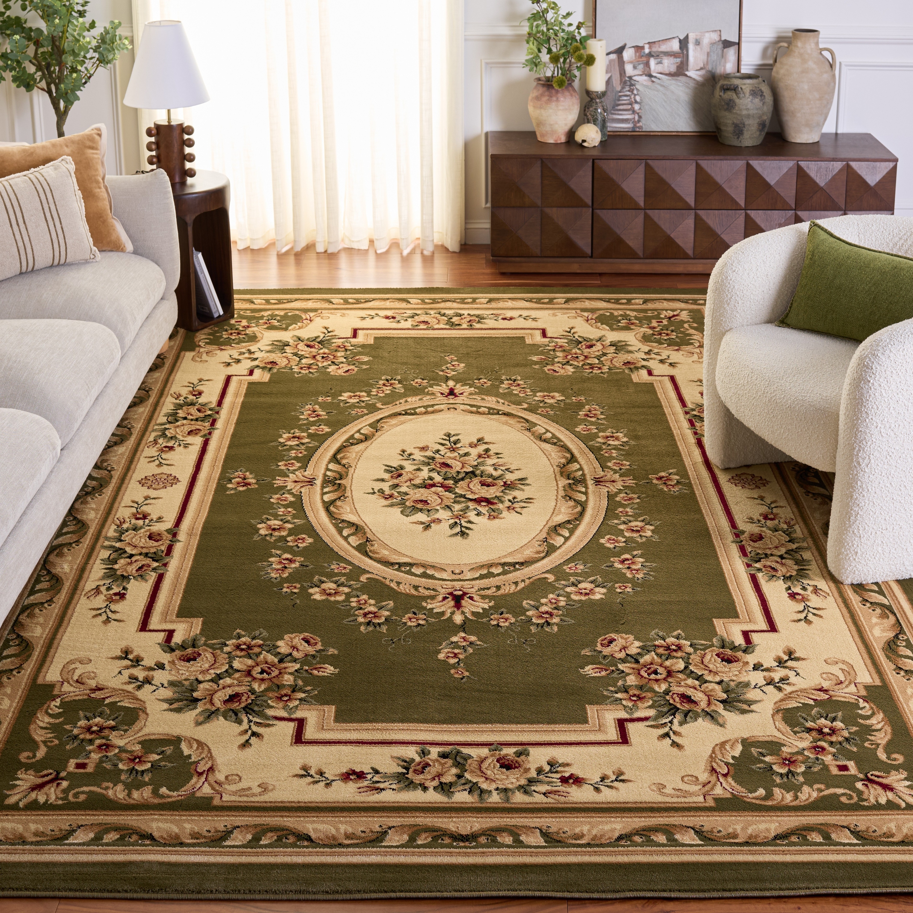 SAFAVIEH, Lyndhurst Utako Traditional European Oriental Rug