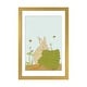 preview thumbnail 11 of 18, iCanvas "Hare In My Salad" by Roberta Murray Gold - 24x16x1