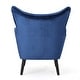 preview thumbnail 48 of 68, Alyssa Mid-century Upholstered Arm Chair by Christopher Knight Home - 30.25"D x 34.25"W x 39.75"H