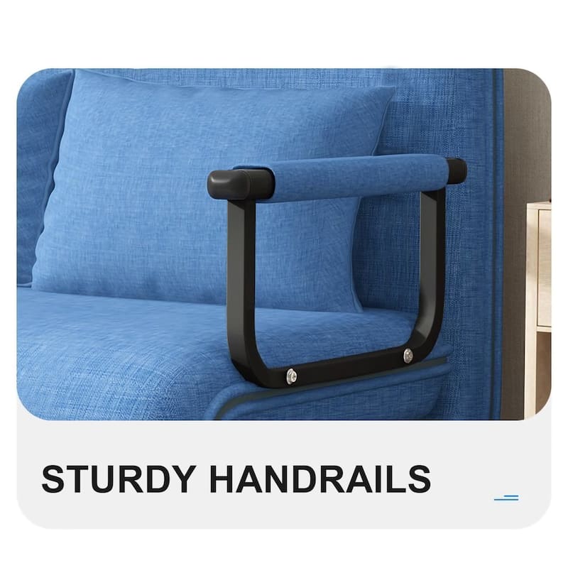 Folding Sofa Chair - Blue