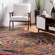 preview thumbnail 10 of 12, Nuloom Ardelle Colorful Swirl Shag Area Rug