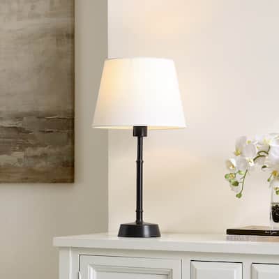 SAFAVIEH Home Lighting Collection Nysa 21" Modern & Contemporary Table Lamp - 11" W x 11" D x 21" H