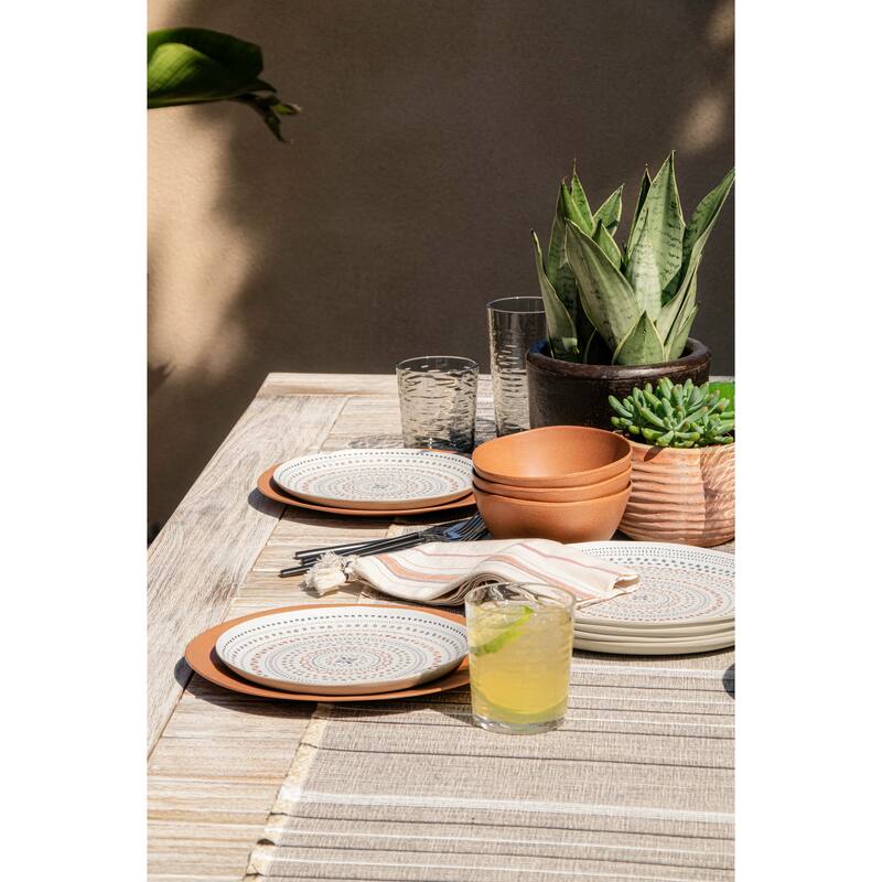 Abode Homewares Planta Low Bowl - Matte Terracotta - 9" - Set of 6