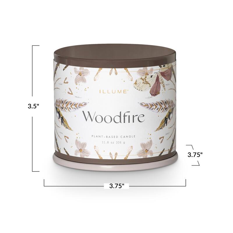 ILLUME Noble Autumn Woodfire Candle
