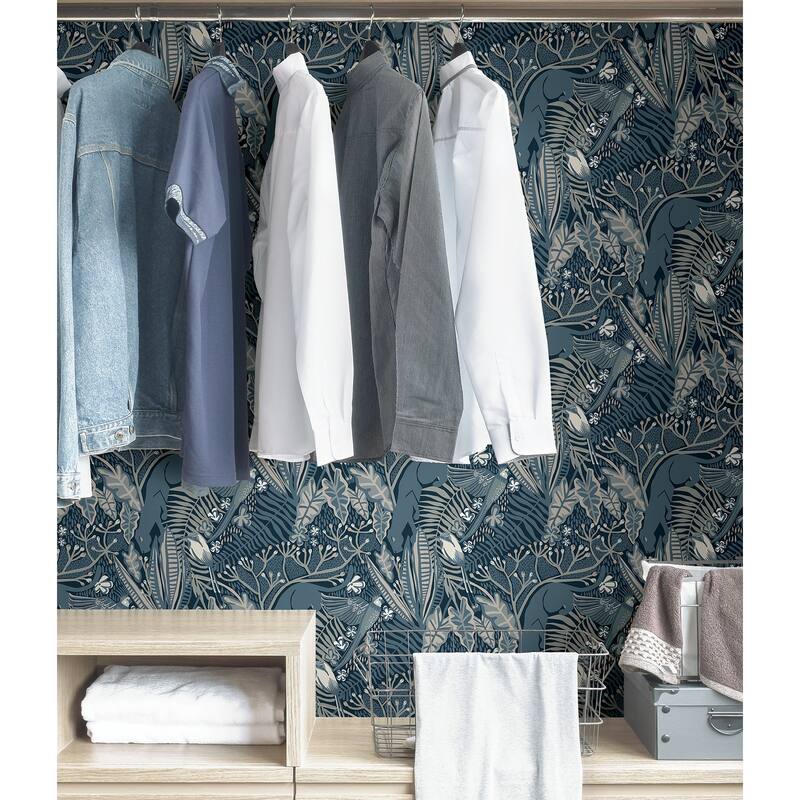 Pip & Lo Blues Poise Peel & Stick Wallpaper