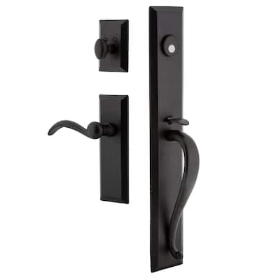 Ageless Iron Keep - Rustic Cast Iron Left Handed Full Plate Dummy Door
