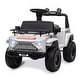 preview thumbnail 6 of 20, Kids Ride On 6V Electric Truck Car,Battery Powered Electric 4 Wheeler Truck White