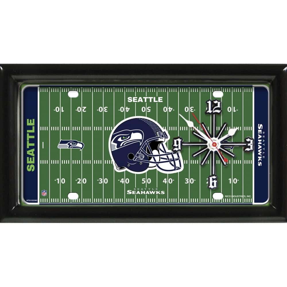 Seattle Seahawks Field Clock