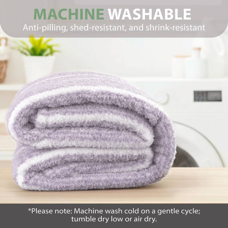 Ultra Soft Cozy Knit Throw Blanket