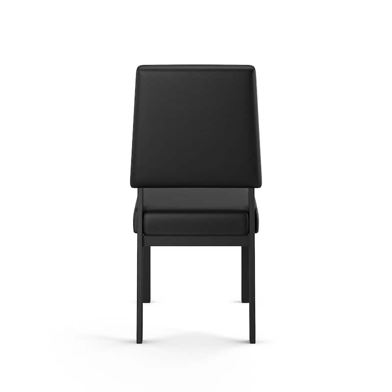 Amisco Avery Upholstered Dining Chair with Metal Legs