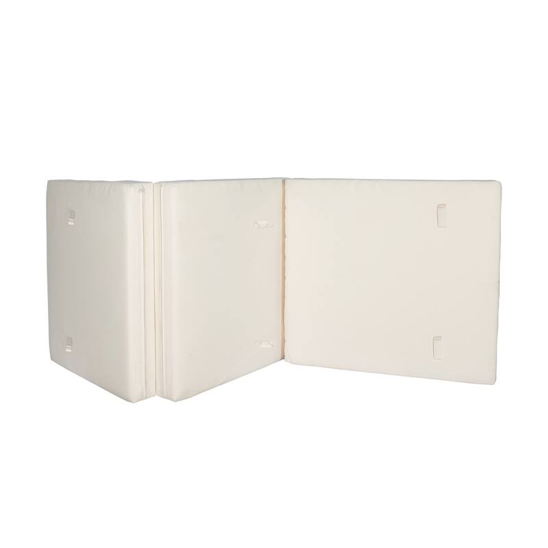 Christopher Knight Home - Modern Indoor/Outdoor Acacia Wood 4-Fold Adjustable Chaise Lounge with Water-Resistant Cushion