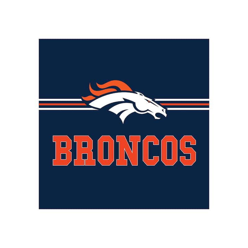 Denver Broncos Foam Core Wall Decor