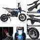 preview thumbnail 10 of 11, 36V Electric Dirt Bike for Kids Ride on Motorcycle 350W Speed 15.5MPH