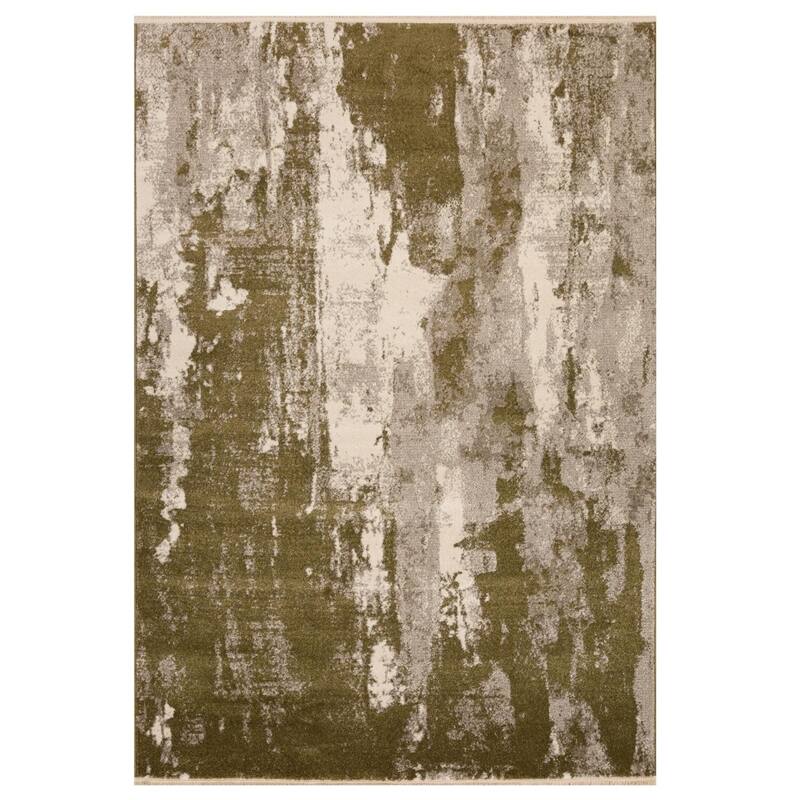 Luxe Weavers Abstract Modern Fringe Living Room Area Rug