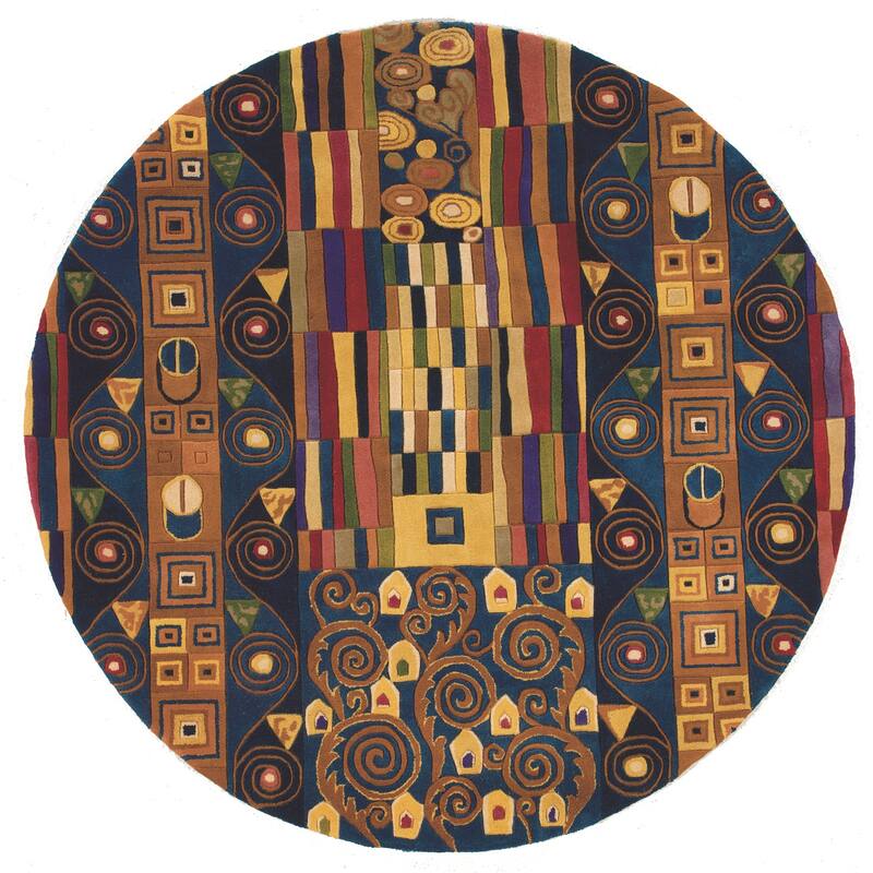 Momeni New Wave Hand Tufted Wool Contemporary Abstract Area Rug