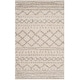 preview thumbnail 97 of 166, SAFAVIEH Arizona Shag Lotta Moroccan 1.2-inch Thick Rug 2'3" x 4' - Ivory/Beige - Rectangle