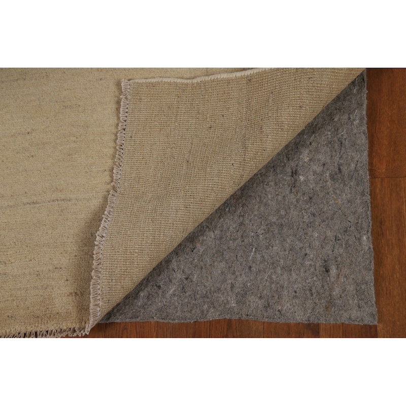 Gabbeh Contemporary / Modern Runner Rug Handmade Wool Carpet - 2'11"x 10'1"