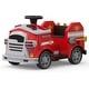 preview thumbnail 8 of 6, EROMMY 12V Ride On Fire Truck for Kids with Remote, Battery Powered Electric Vehicle with Siren, Lights, Firefighter Tools