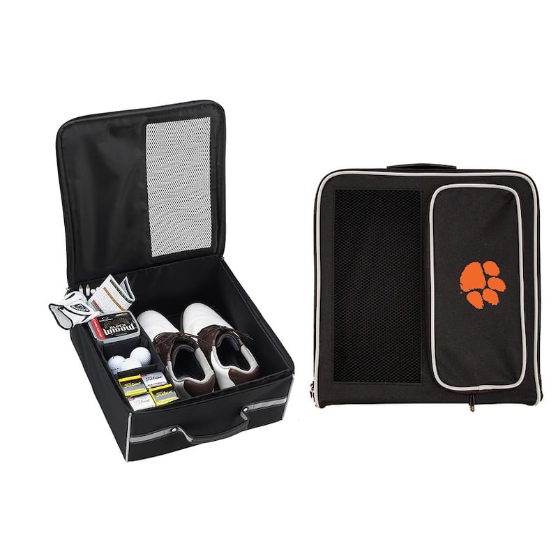 Clemson Tigers Golf Shoe Bag Organizer