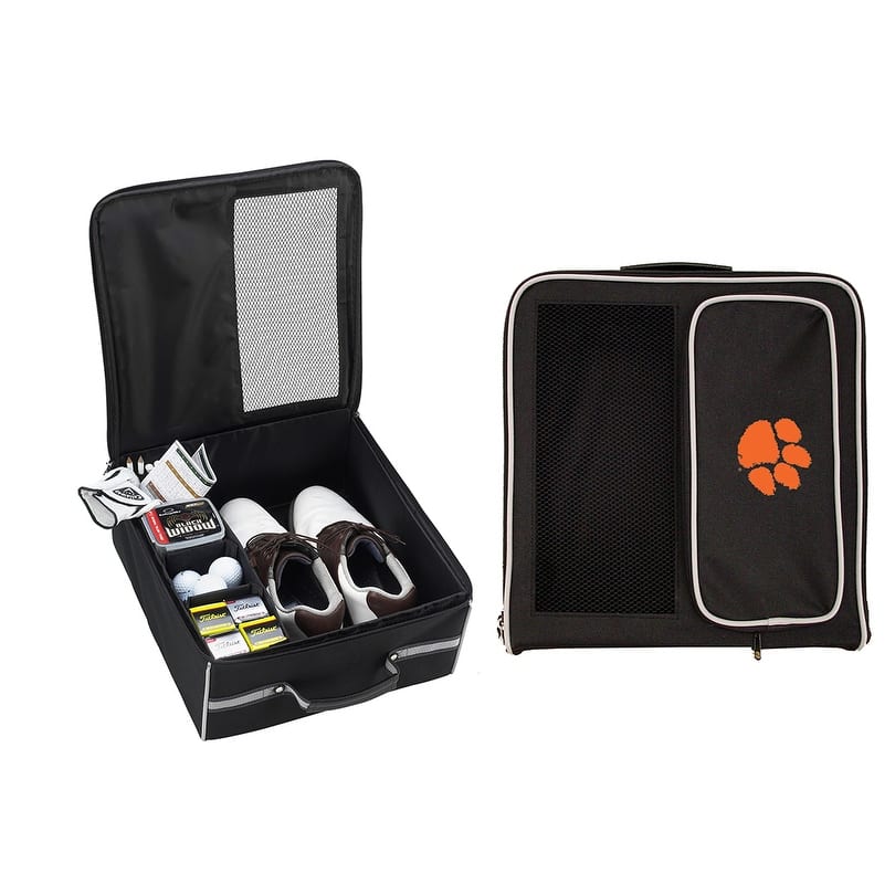 Clemson Tigers Golf Shoe Bag Organizer