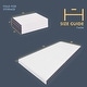 preview thumbnail 2 of 8, Heyward 4 in Memory Foam Mattress, Portable Bi-Layered Trifold Mattress
