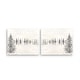preview thumbnail 4 of 5, 'Monoscape V-II' 2 Piece Canvas Wall Art Set by Karen Biery
