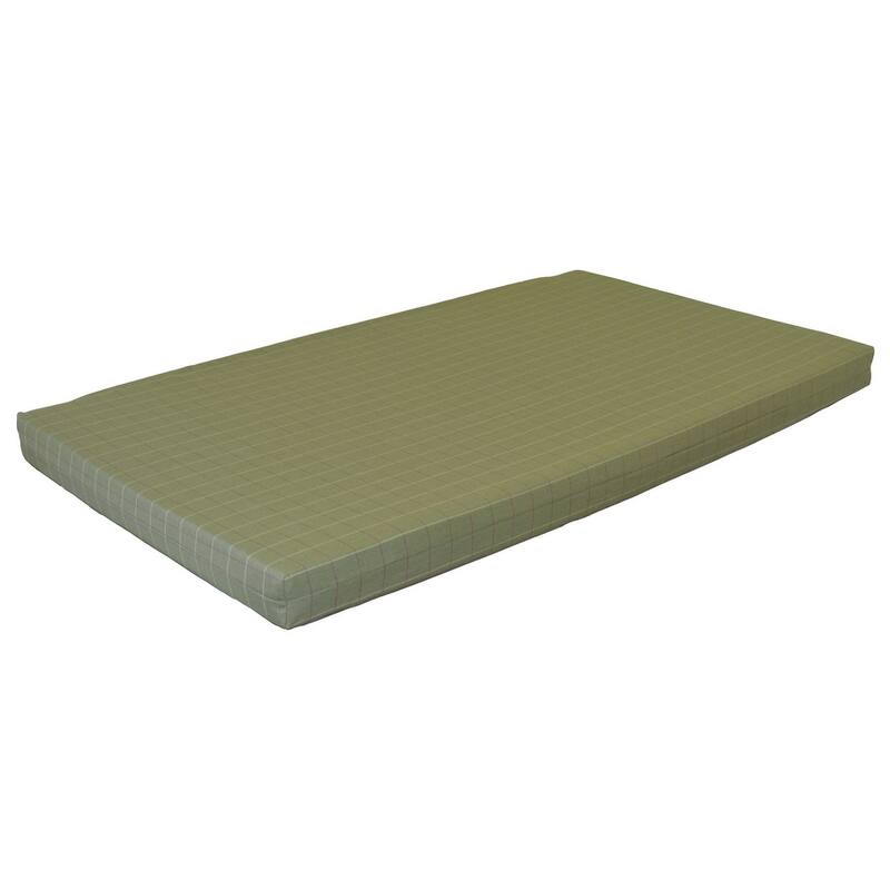 Swing Bed Cushion - 4" Thick - 75 Inch - Cottage Green