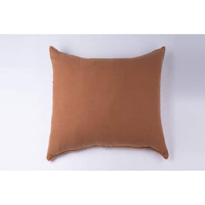 Ranier Linen Sham, Ochre, Euro