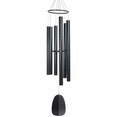 Woodstock Bells of Paradise Chimes Black 88"