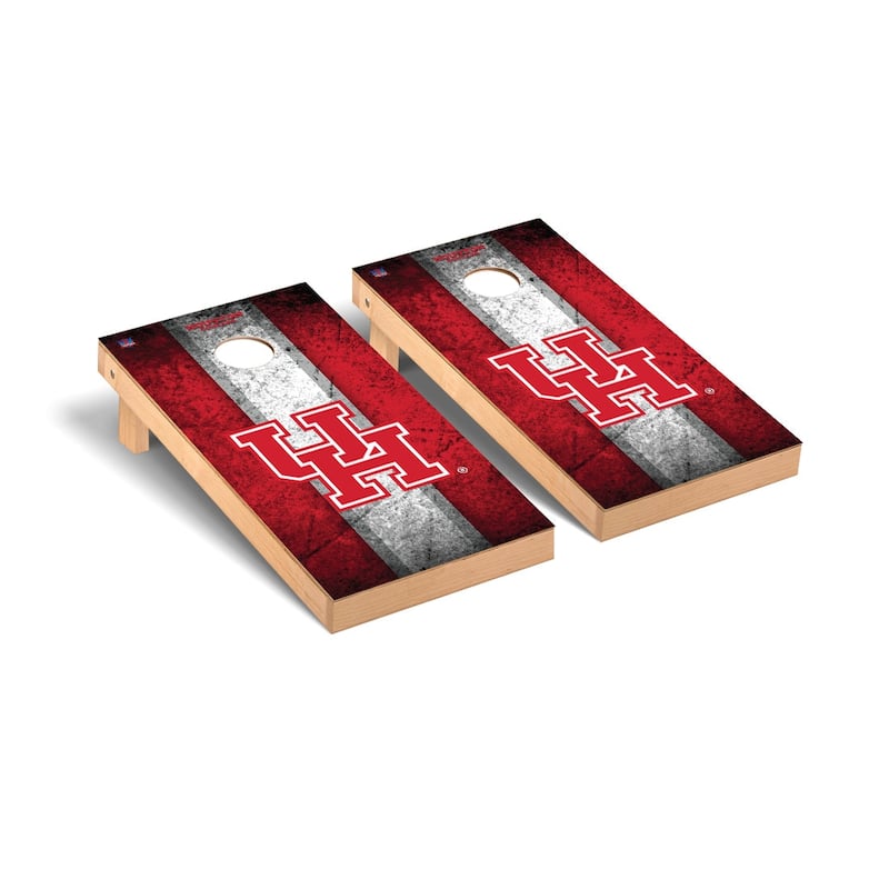 University of Houston Cougars 2x4 Pro Cornhole Boards - V3 - Include Carrying Case