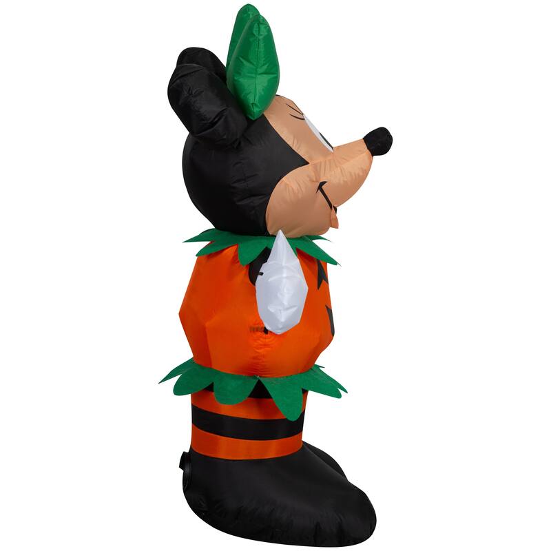 Airblown-Minnie Dressed In Pumpkin Outfit-Disney