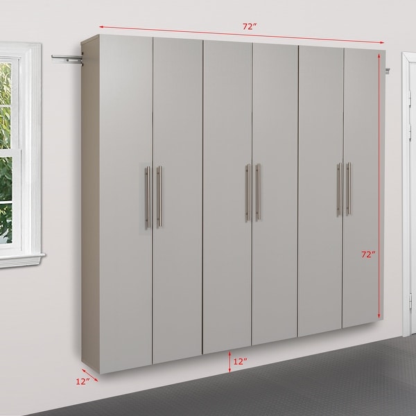 Prepac HangUps 72-inch Storage Cabinet Set C - 3-pc. Opens flyout.