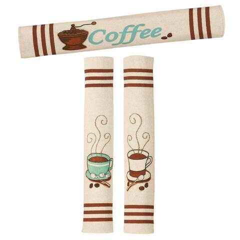 Coffee Appliance Handle Covers - 3pc - 7.000 x 4.000 x 1.250