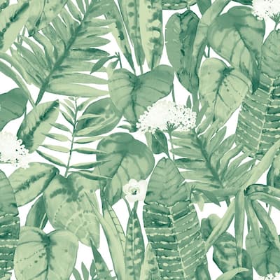 Tropical Removable Peel and Stick Wallpaper, 56 sq. ft.
