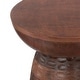 preview thumbnail 13 of 17, WYNDENHALL Willis 13" Wide Solid Wood Contemporary Accent Table & Fully Assembled - 12.6" D x 12.6" W x 17.7" H