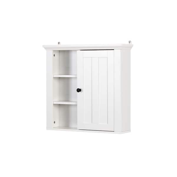 Bathroom Wooden Wall with a Door 20.86x5.71x20 inch Bed Bath