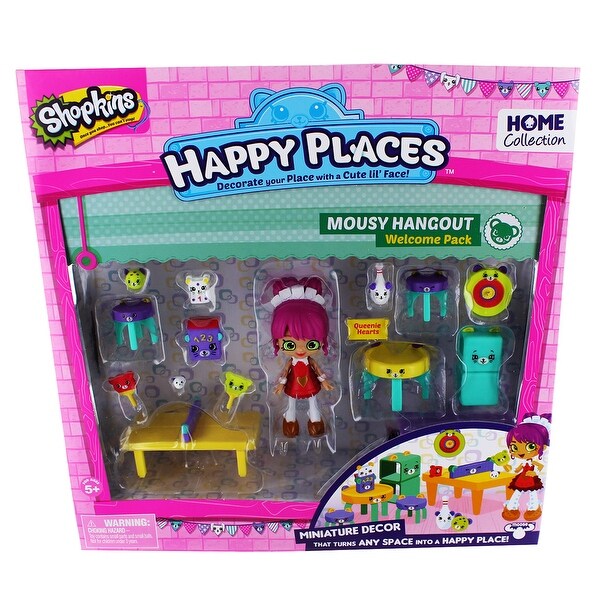 Shopkins Happy Places Welcome Pack: Mousy Hangout - Multi