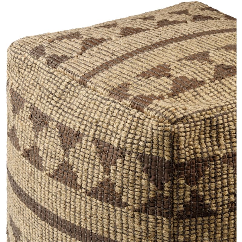 Artistic Weavers Casterton Natural Fiber Pouf Ottoman