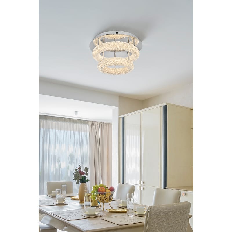 18 inch Adjustable LED Flush Mount