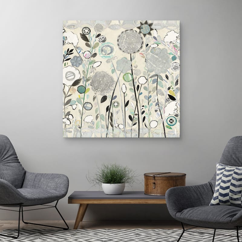 Interlocking Shadows by Candra Boggs Canvas Art Print
